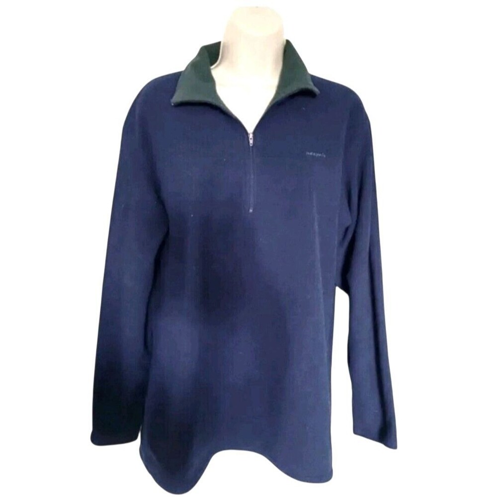Patagonia Capilene Mens Sz Medium 1/4 Zip Long Sleeve Pullover Fleece Jacket